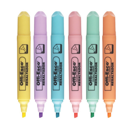 Resaltador Pastel Offi-Esco