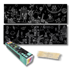 Poster Mágico Para Raspar