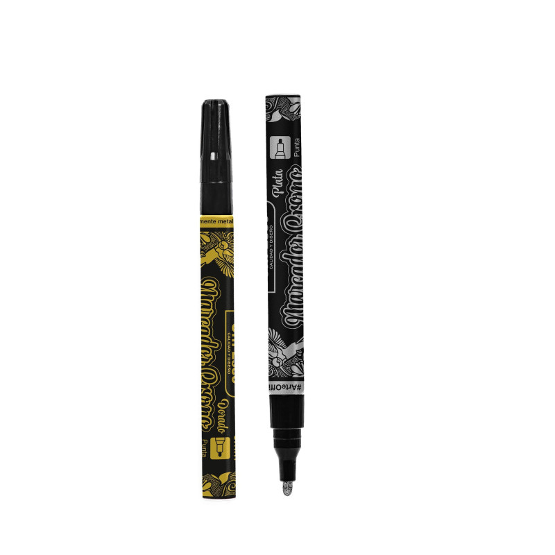 Marcador Cromo punta fina 3m OE-571