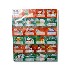 Paquete de tarjetas Navideñas Adhesivas | Personaliza tus Regalos y Decoraciones