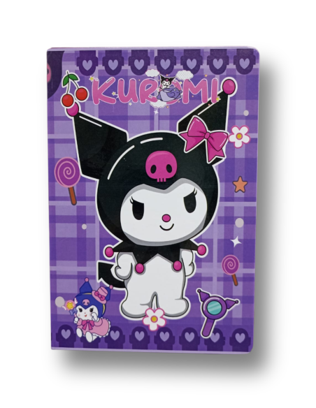 Cuaderno Kuromi Cuadros Mini