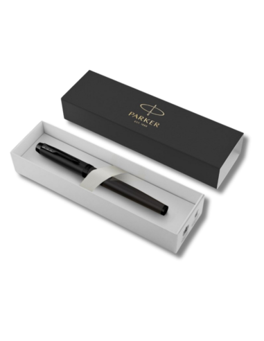Estilógrafo Parker IM Negro Mate – Elegancia Moderna y Escritura Precisa .