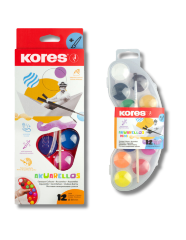 Acuarela Kores 12 Colores