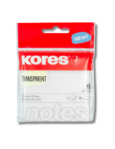 Etiquetas Transparentes Kores Post-it