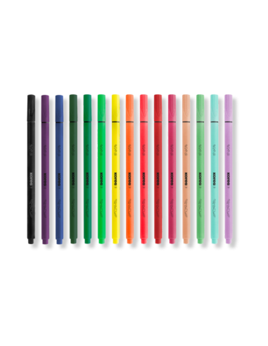 Plumones Premium Kores x15 Triangulares