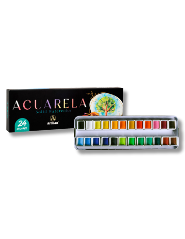 Acuarela Artisan x24 Colores