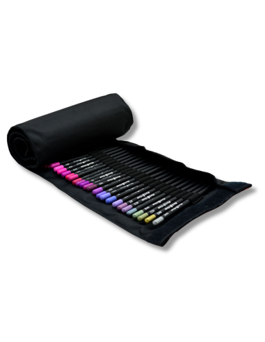 Set de Colores Artisan | 90 Tonos en Estuche de Lona Enrollable