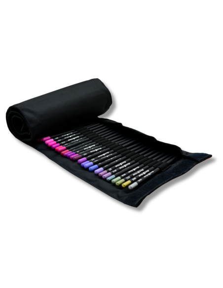 Set de Colores Artisan | 90 Tonos en Estuche de Lona Enrollable