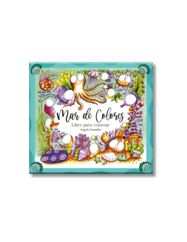 Libro para Colorear Mar de Colores