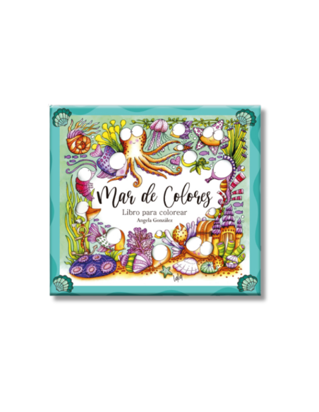 Libro para Colorear Mar de Colores