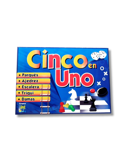 Juego de Mesa 5 en 1 Artisan