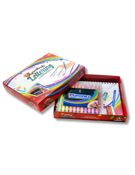 Kit de Lettering x24 Punta Pincel – Artisan
