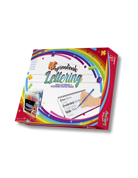 Kit de Lettering x24 Punta Pincel – Artisan