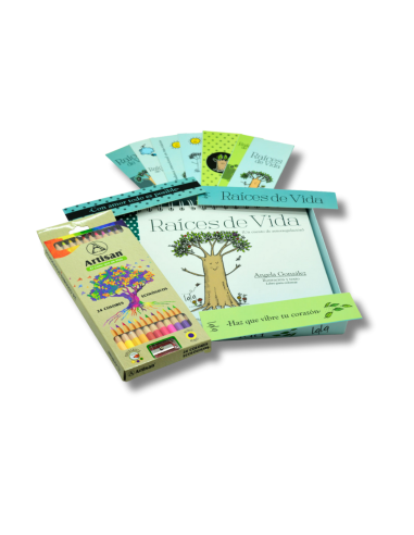Raíces de Vida – Libro + Colores Artisan x24