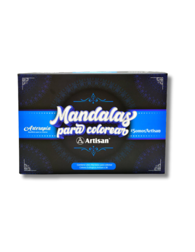 Libro de Mandalas + Colores x36