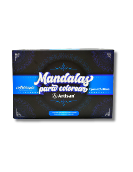 Libro de Mandalas + Colores x36