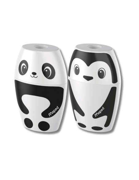 Tajalápiz Fancy Panda y Pingüino