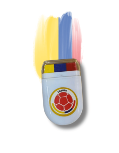 Pintacaritas bandera Colombia | Ideal para fútbol