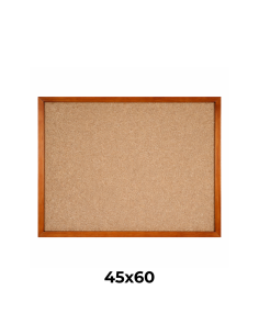 Cartelera De Corcho en Madera 45 x 60