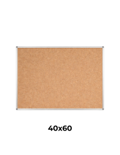 Cartelera De Corcho En Aluminio 40 x 60