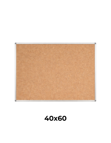 Cartelera De Corcho En Aluminio 40 x 60