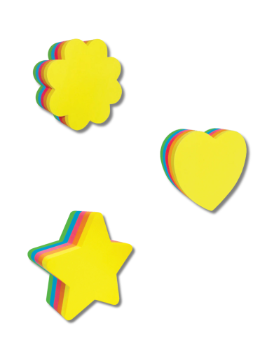 Notas Adhesivas Figuras x 250 Hojas