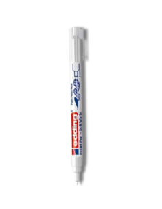 Marcador Edding 1500 Pastel Pen Blanco Suave