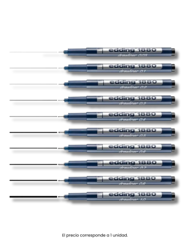 Rapidógrafo Edding 1880 Drawliner | Dibujo y Precisión