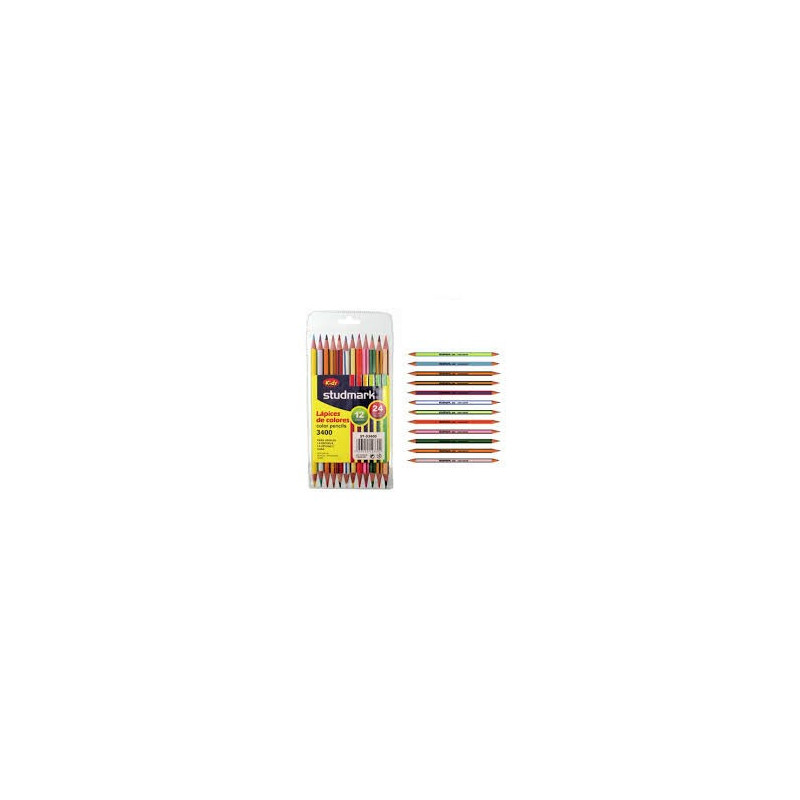 Colores Doble Punta Studmark x12