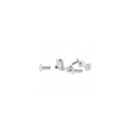 Tornillo de Aluminio Para Catálogo 1/4" - 3/8"