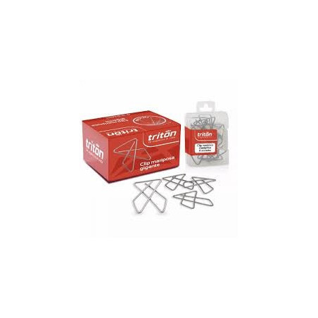 Clips Mariposa Caja x50