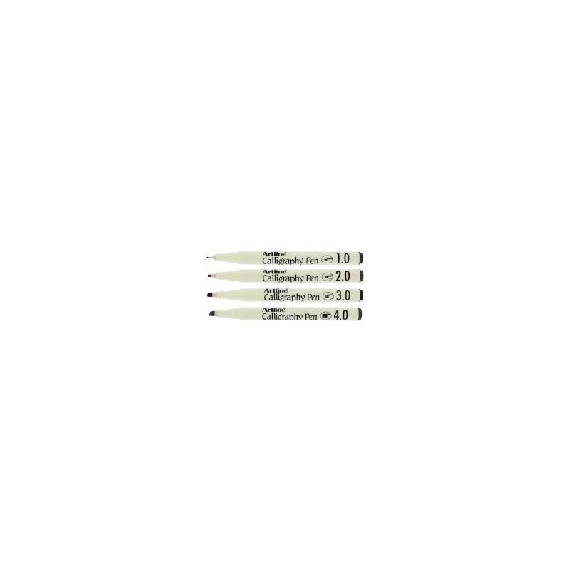 Pluma para Caligrafia Artline x4
