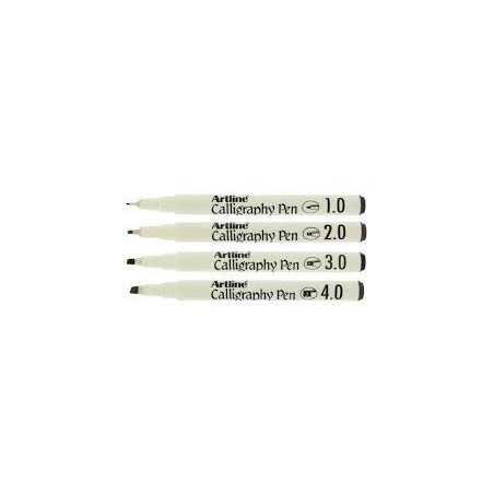 Pluma para Caligrafia Artline x4