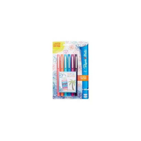 Marcador Paper Mate Flair x6