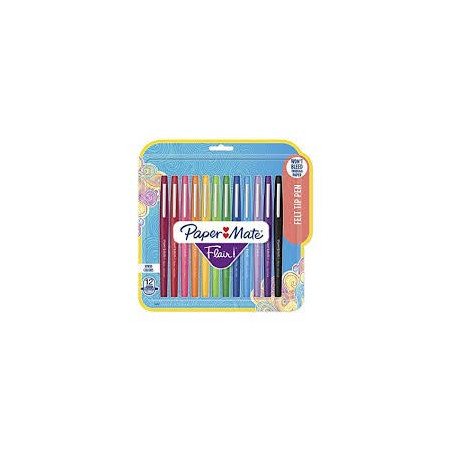 Marcador Flair Paper Mate x12