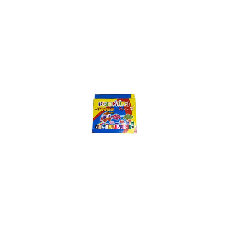 Plastilina Jumbo x 12 Colores