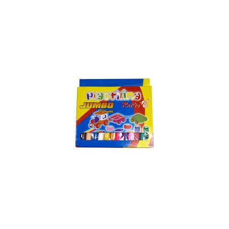 Plastilina Jumbo x 12 Colores
