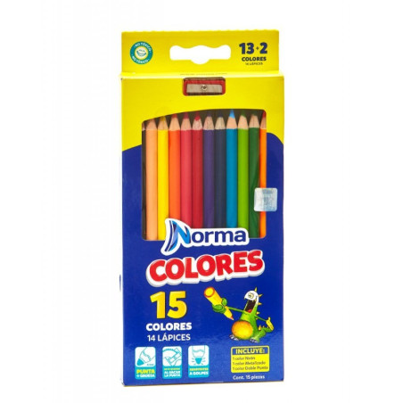 Colores Norma Caja x 13 + 2
