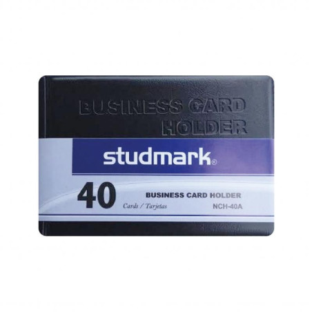 Tarjetero Comercial De Bolsillo Para 40 Tarjetas